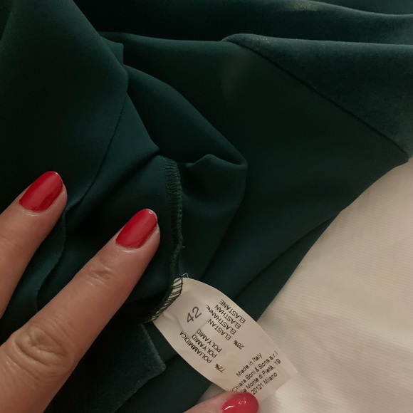 CHIARA BONI Pre owned Velvet Cocktail Dress - Picture 6 of 7